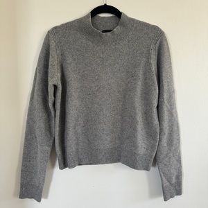 Aritzia Gray Turtleneck Sweater